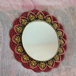 Set of Six Elegant Designer Wall Mirrors