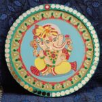 Lord Ganesha_Lippan Art_Baria's Creation_03_Front